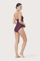 Side profile of Mara One Piece Swimsuit highlighting its sleek shape