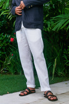 maury linen long pants