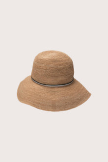 Back view of the Morla Hat highlighting its relaxed island-inspired silhouette