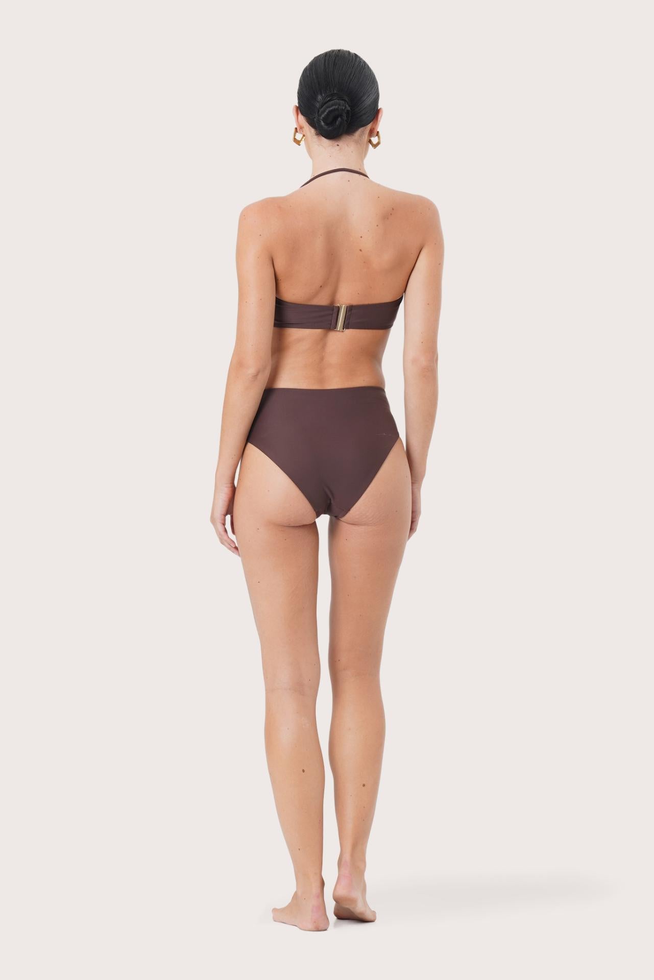 Back view of Naia Bikini Bottom with a flattering and comfortable fit