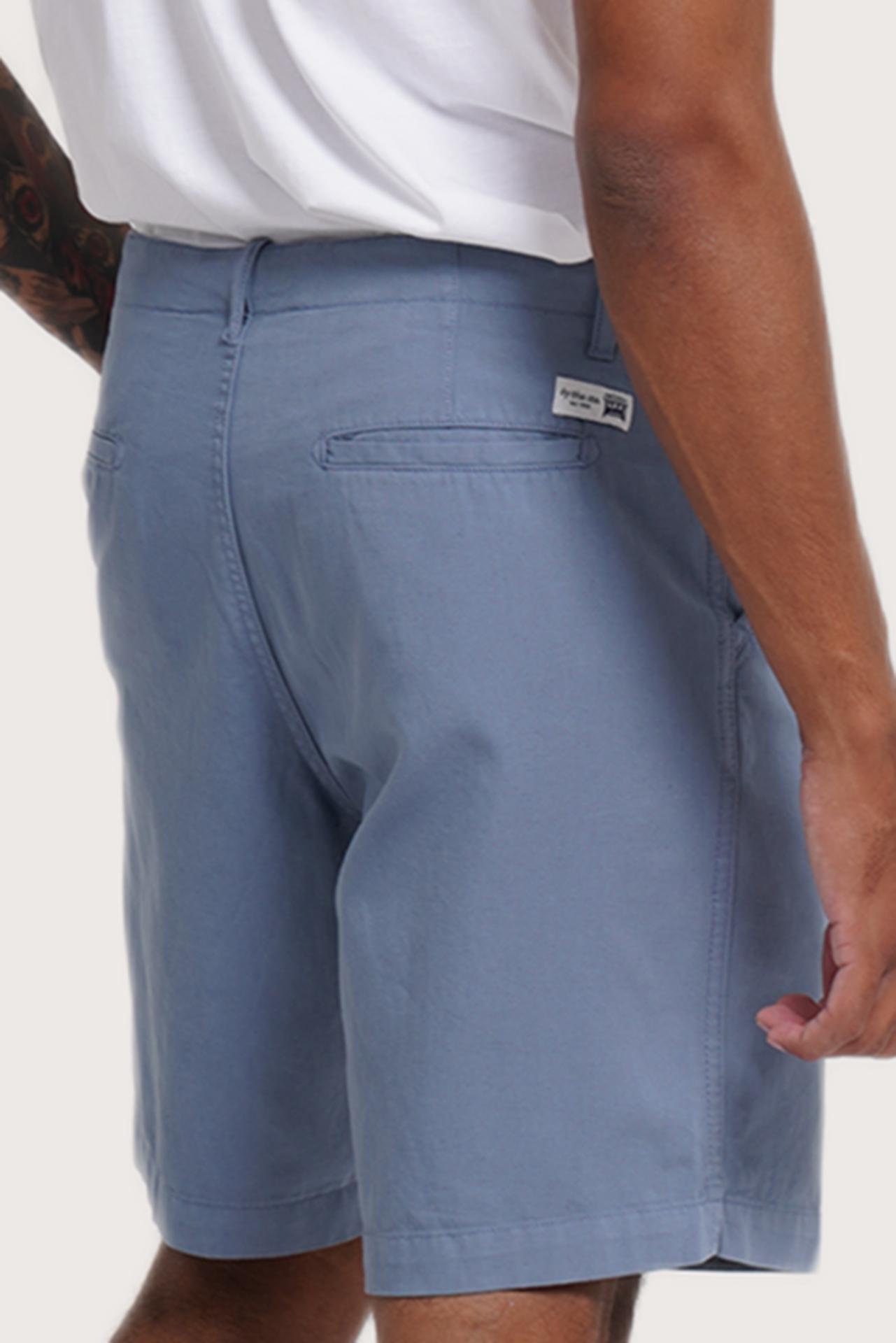 Detailed back view highlighting the relaxed silhouette and refined craftsmanship