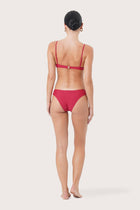 Back view of Pearl Bikini Top with a supportive and sophisticated design