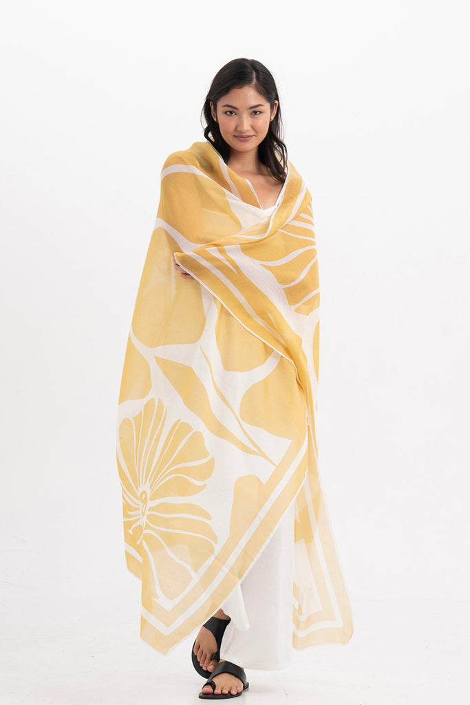 Savaya Sarong Pastel Yellow