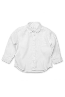 Shio Long Sleeve Linen Shirt with a relaxed and refined resortwear silhouette