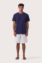 By The Sea Bali Skala T-Shirt Dark Purple – refined men's resort tee with a relaxed, contemporary silhouette