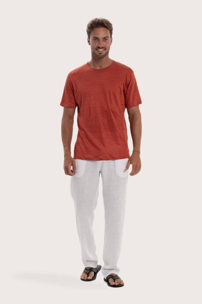 By The Sea Bali Sumatra T-Shirt in Red with a relaxed and contemporary silhouette