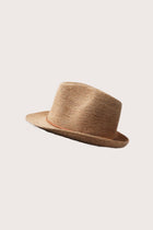 Side view of the Sunset Hat highlighting its refined shape and lightweight construction