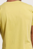 Back detail of the Watu T-shirt Bali Palm by By The Sea Bali – premium stitching and artisan quality