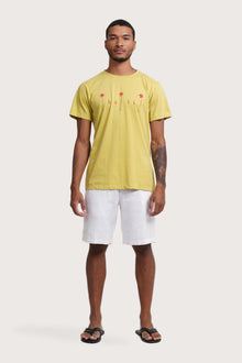 By The Sea Bali Watu T-shirt Bali Palm – refined men's resort tee with a relaxed, contemporary silhouette