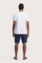 Back view of the By The Sea Bali Watu T-shirt Bali Waves – clean tailoring and refined craftsmanship