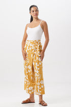 Palazzo Wrapped Pants Bali Parrots Canalia