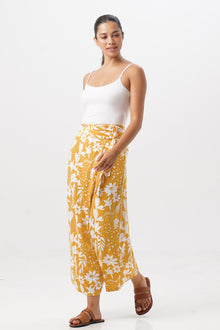 Palazzo Wrapped Pants Bali Parrots Canalia