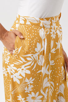 Palazzo Wrapped Pants Bali Parrots Canalia