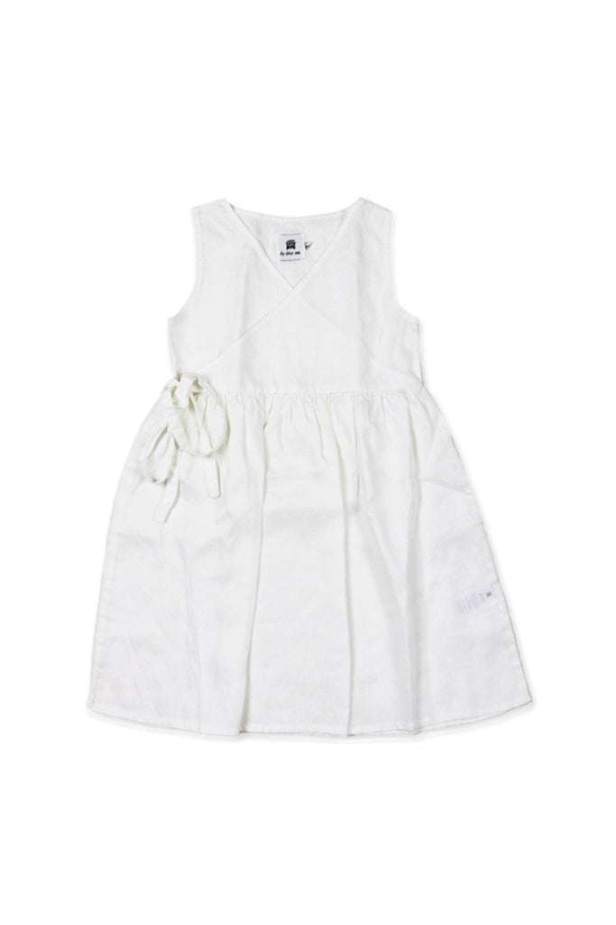 Ortun Linen Dress White
