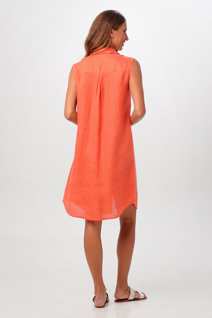 Noelani Linen Dress Sicilia