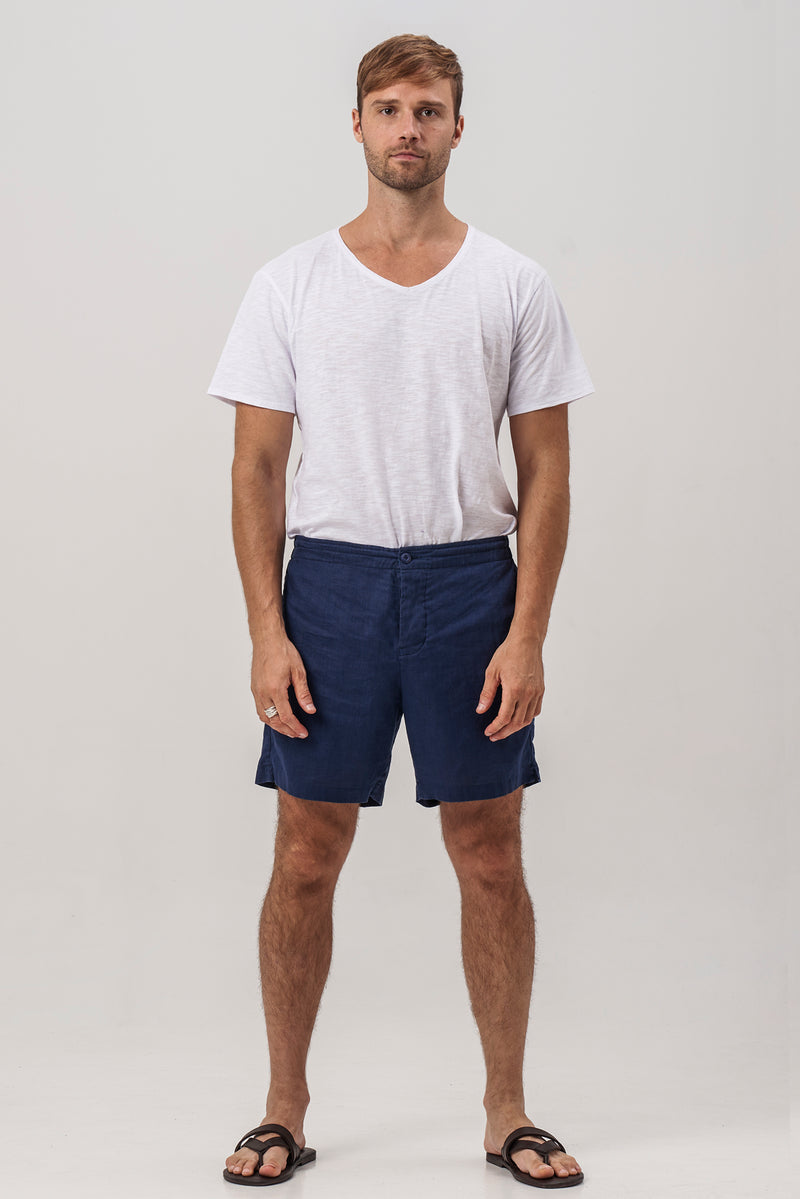 Gowa Linen Short Moana - By The Sea Bali