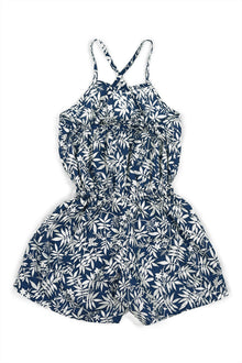 Back view of Kids Jumpsuit Bambu Blu with an effortless and comfortable fit