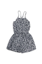 Back view of Kids Kuro Sakana Jumpsuit with an effortless and comfortable fit