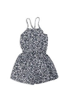 Kids Kuro Sakana Jumpsuit featuring a relaxed silhouette and playful coastal-inspired design
